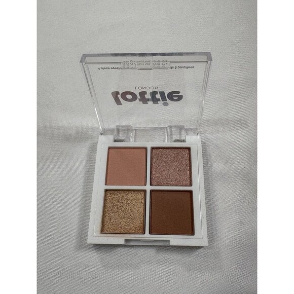 Lottie London Eyeshadow Quad Mini Palette in The Rose Golds - .12 Oz - Picture 2 of 3